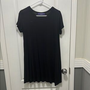 Black Short Sleeve Women's Dress